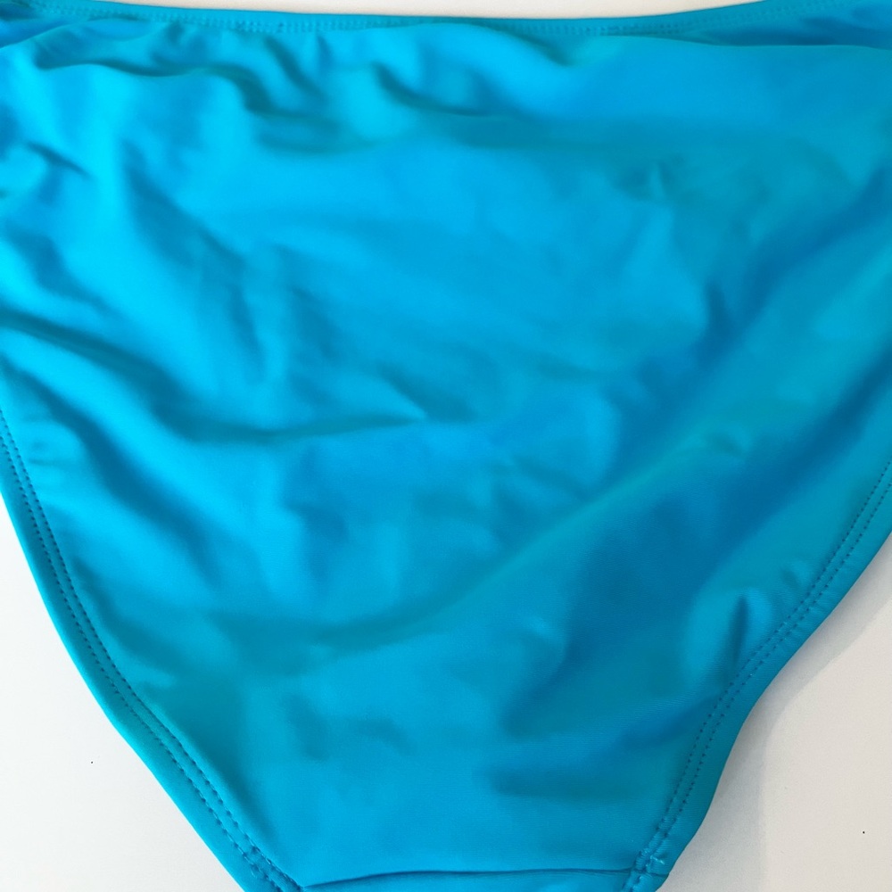 NEW 24 & Ocean Women’s Swimwear Blue Bikini Bottoms, Sz XL, NWT - Picture 3 of 3